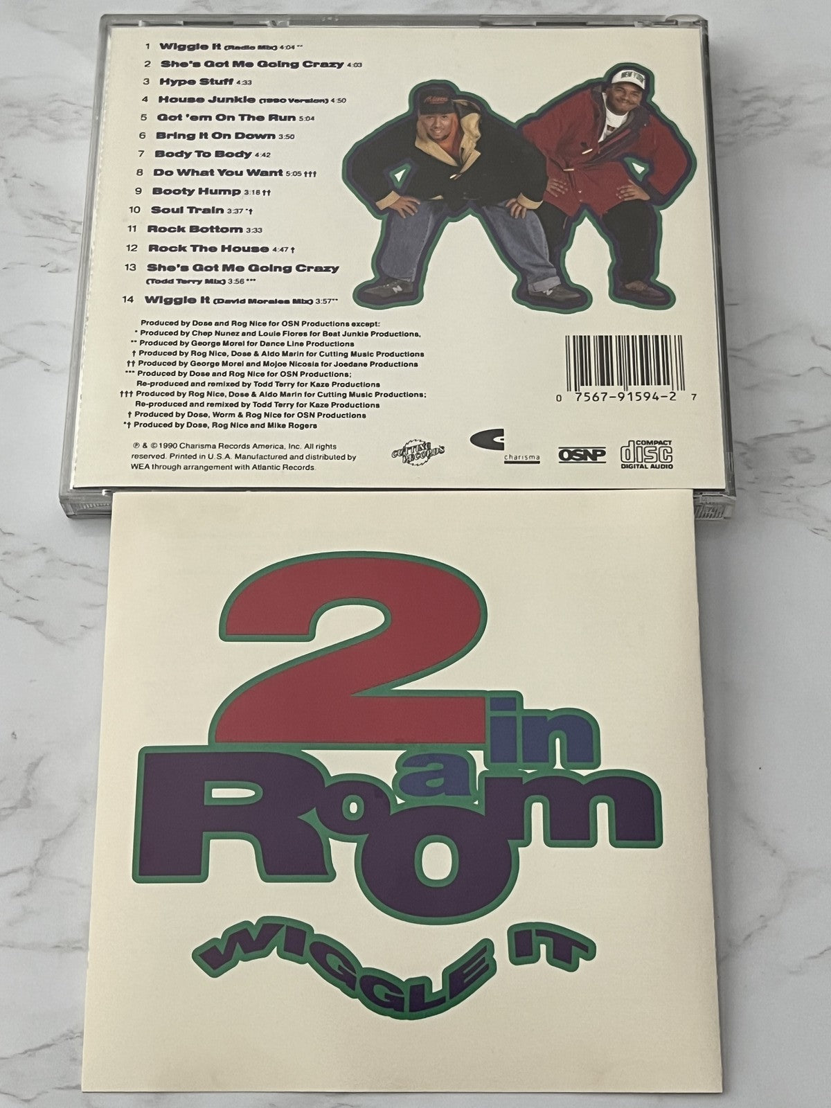 2 In A Room – Wiggle It (1990) [NIMBUS PRESS]