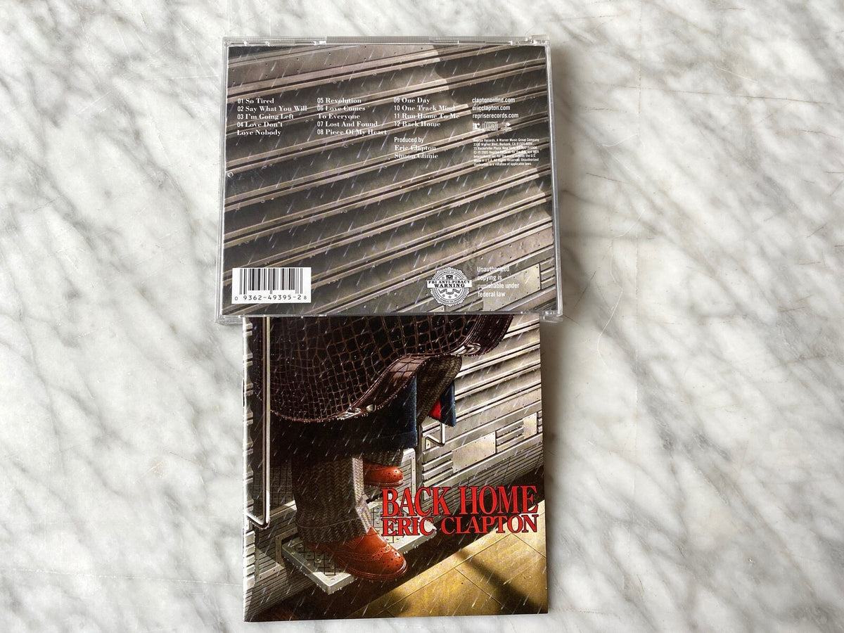 Eric Clapton – Back Home (2005) [ORIGINAL USA PRESS]