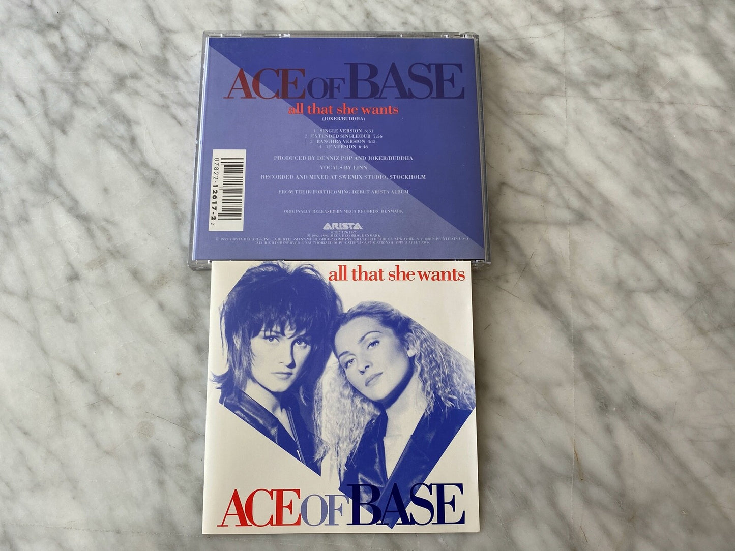 Ace of Base – All That She Wants (Maxi Single) (1993) [ORIGINAL USA PRESS]