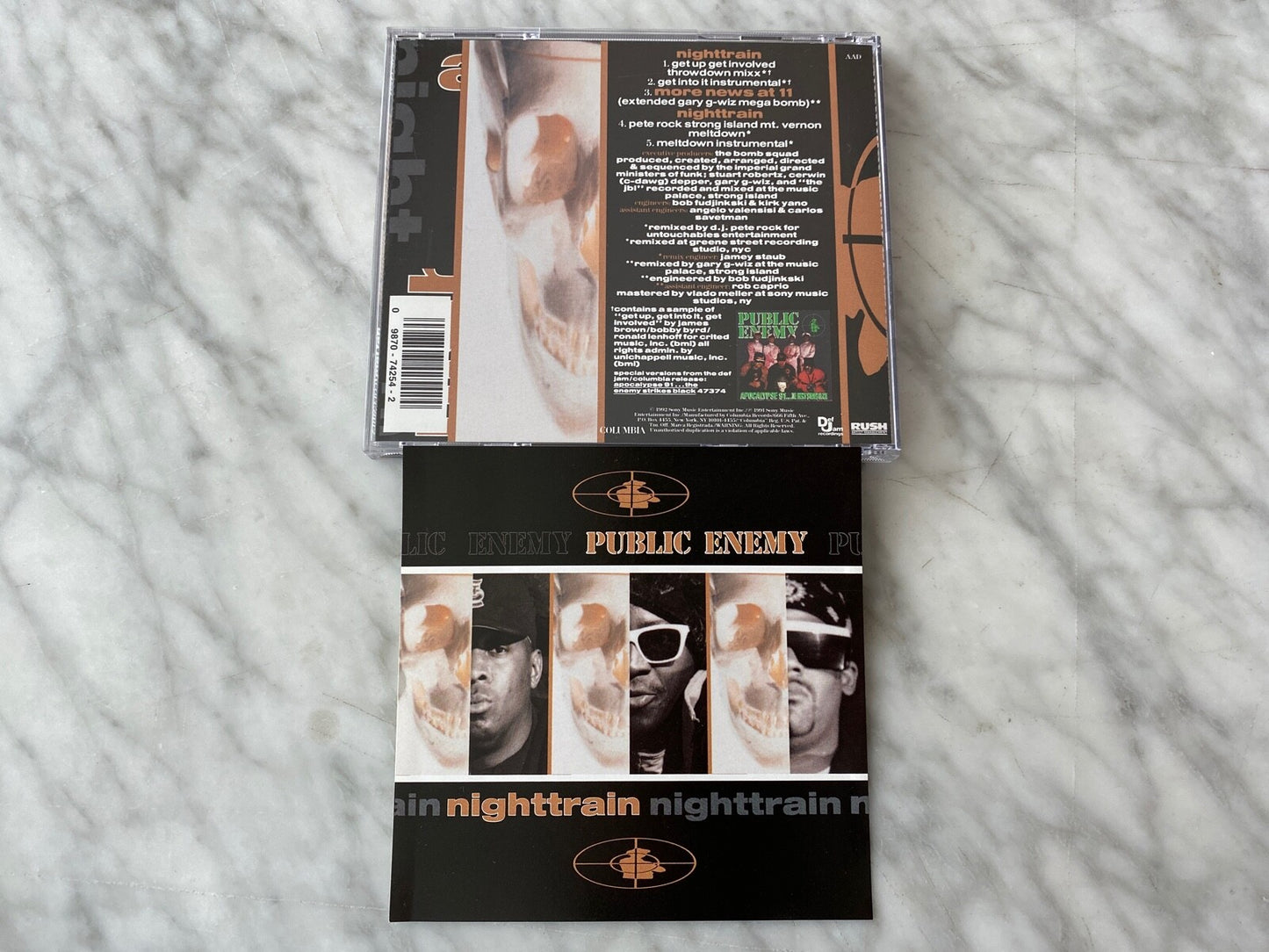 Public Enemy – Nighttrain (Maxi Single) (1992) [ORIGINAL USA PRESS]