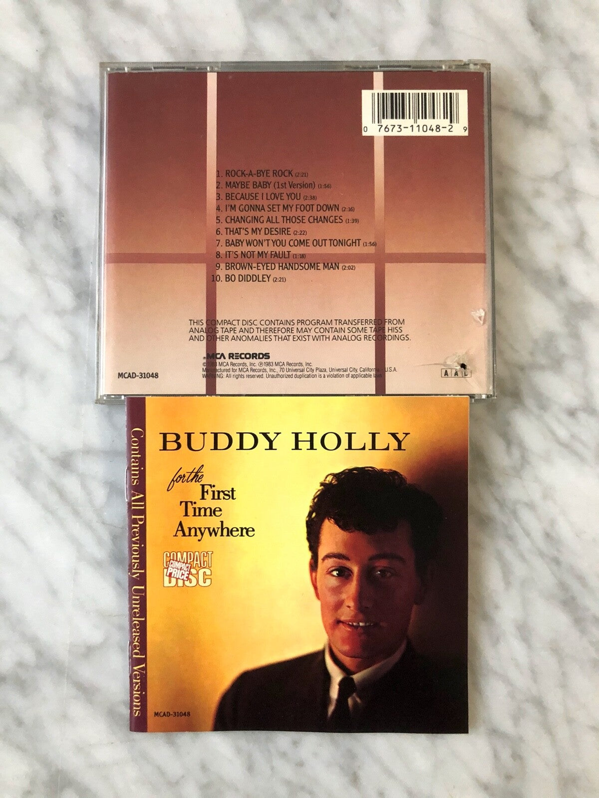 Buddy Holly – For The First Time Anywhere