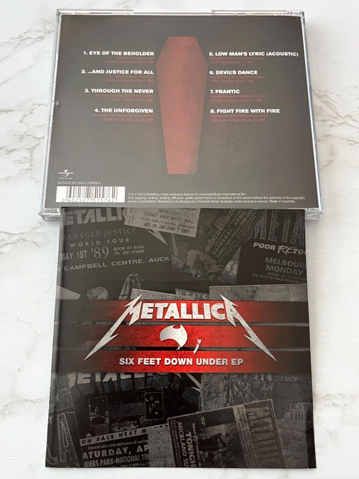 Metallica – Six Feet Down Under EP (EP) [AUSTRALIA PRESS]