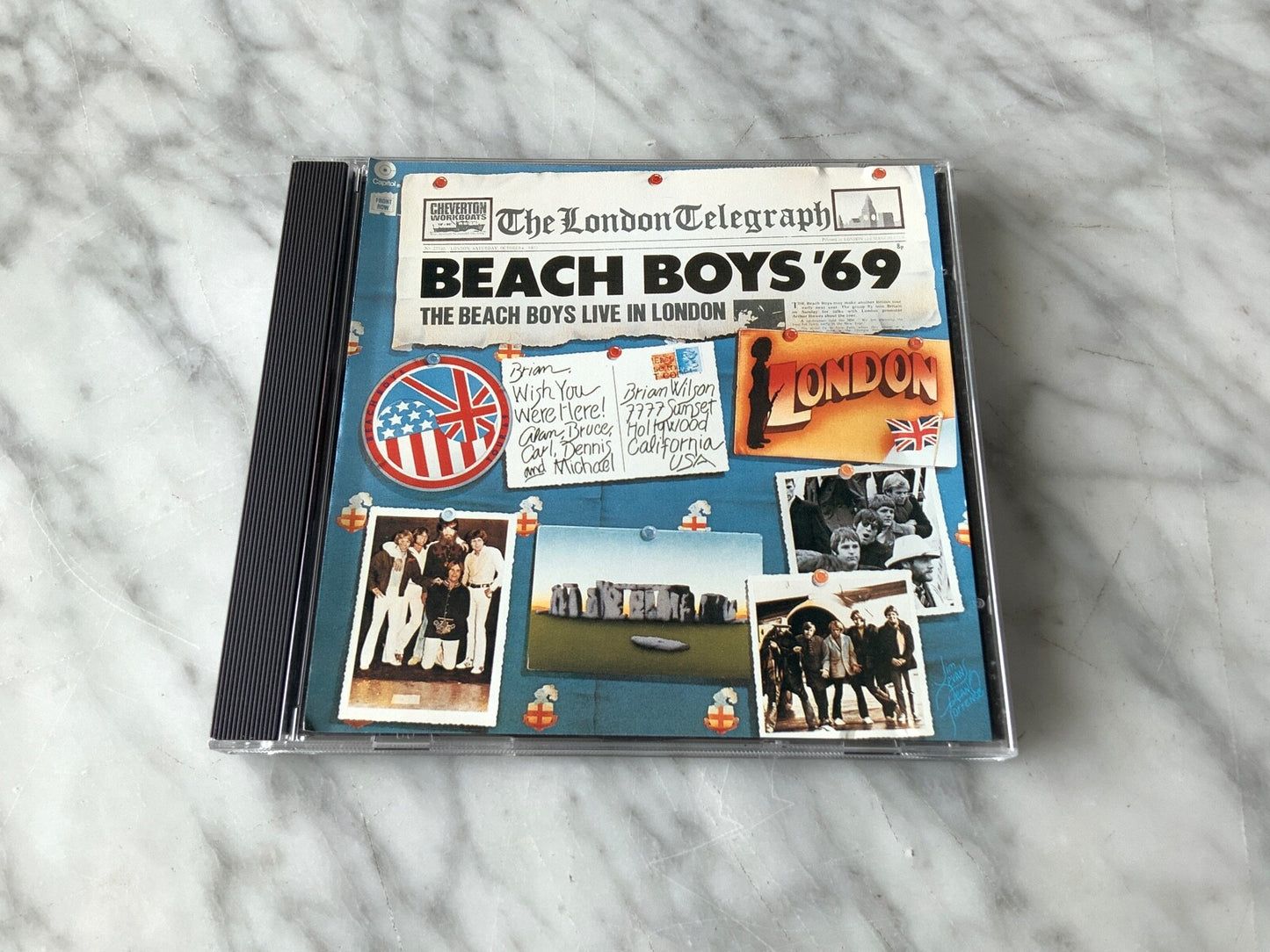 The Beach Boys – '69 Live In London (1994) [ORIGINAL USA PRESS]
