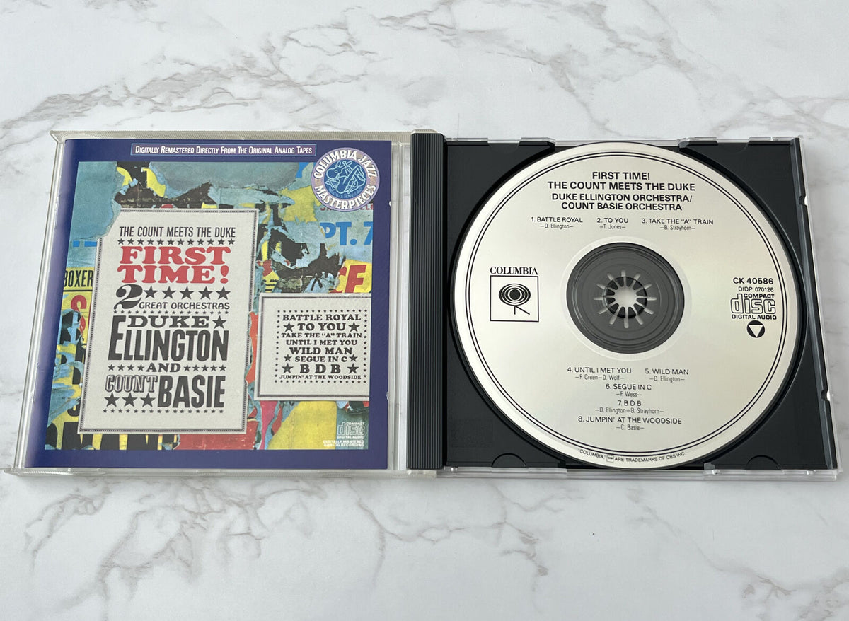 Count Basie, Duke Ellington – Ellington / Basie First Time The Count Meets The Duke (1987) [ORIGINAL USA PRESS]