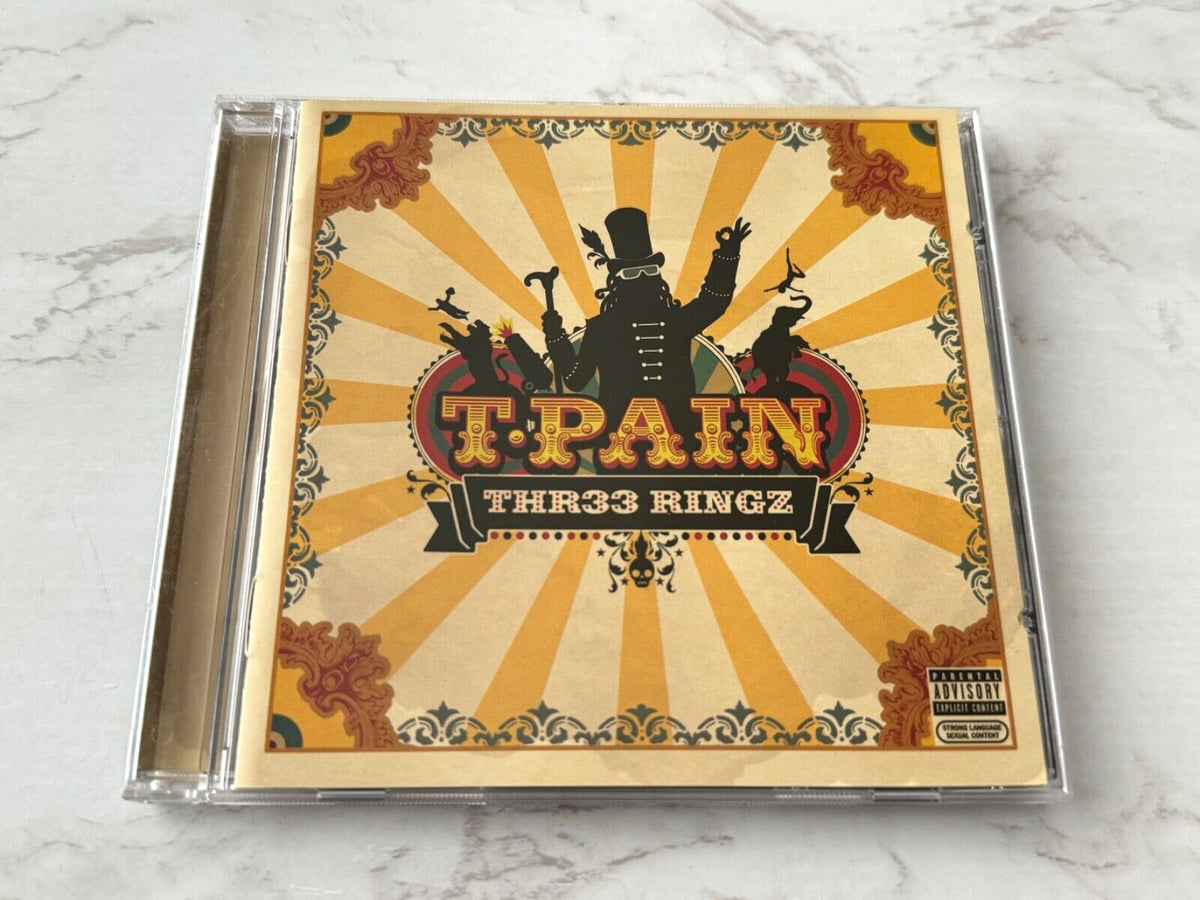 T-Pain – T-Pain Three Ringz (2008) [ORIGINAL USA PRESS]