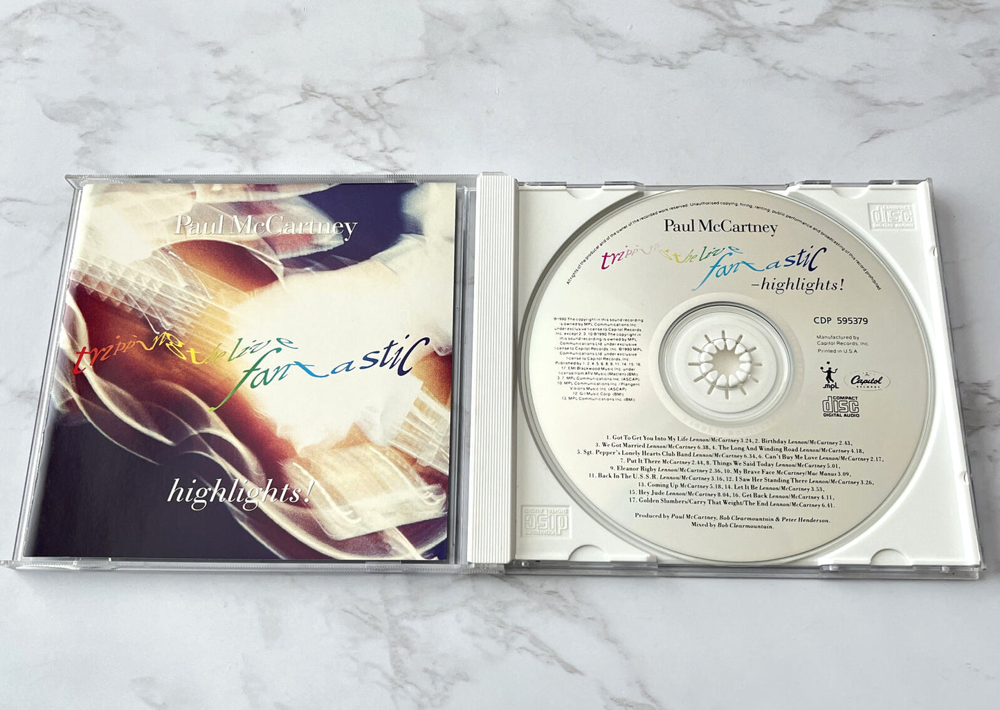 Paul McCartney – Tripping The Live Fantastic (1990) [ORIGINAL USA PRESS]