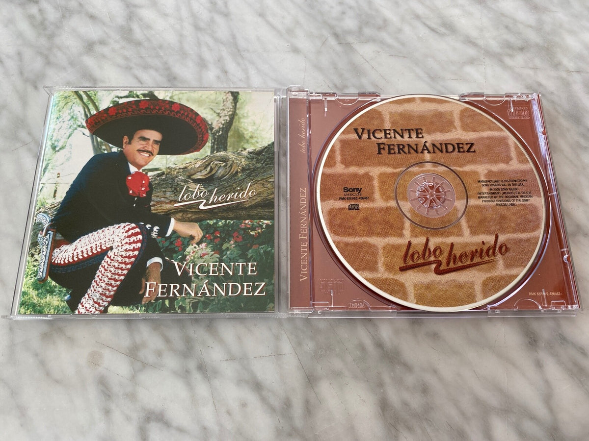 Vicente Fernandez – Lobo Herido (2000) [ORIGINAL USA PRESS]