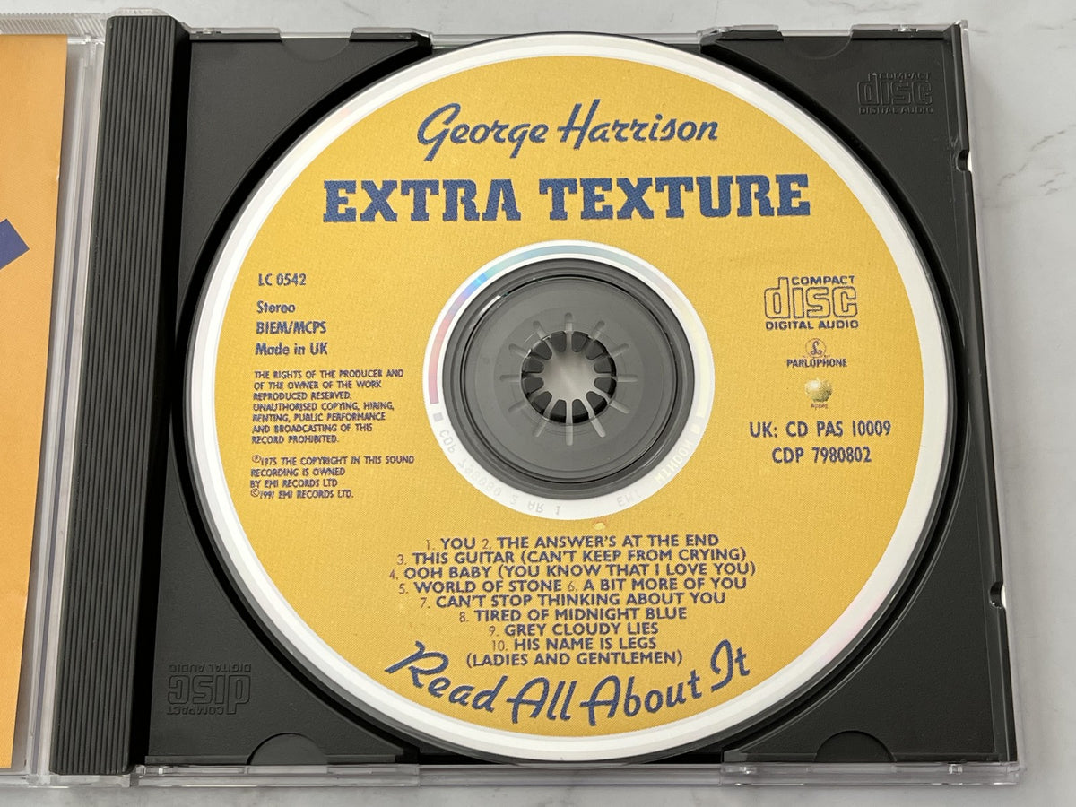 George Harrison – Extra Texture Read All About It (1991) [UK ORIGINAL]