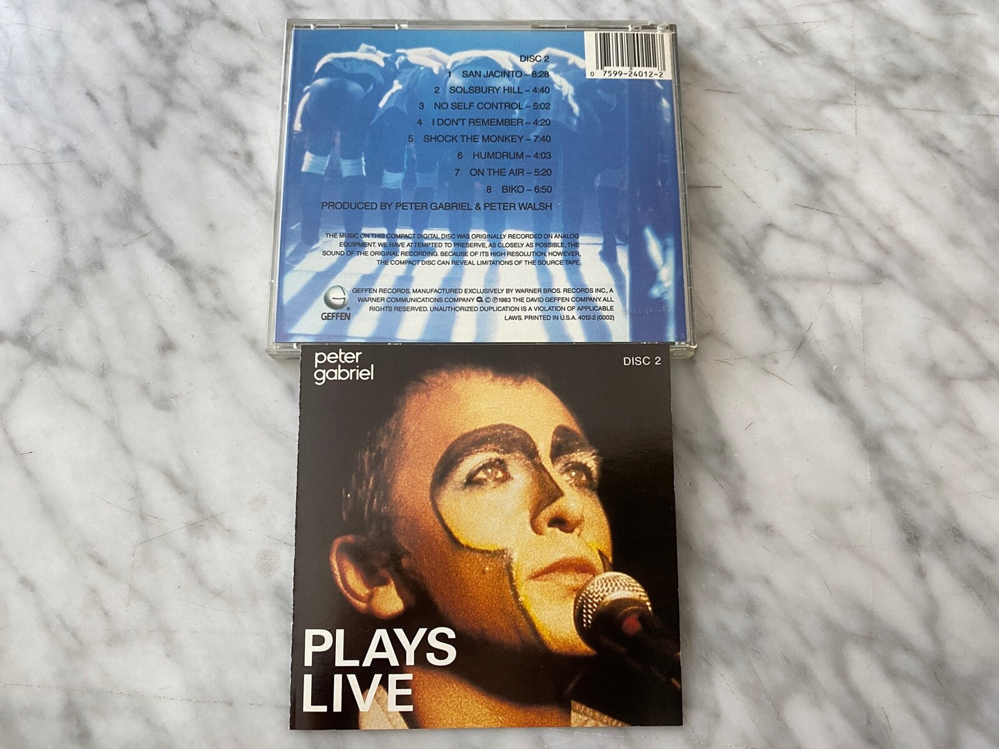 Peter Gabriel – Plays Live [W GERMANY TARGET ERA]