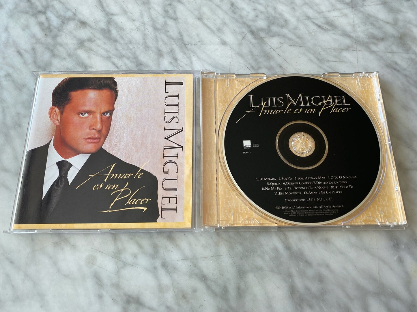 Luis Miguel – Amarte Es Un Placer (1999) [ORIGINAL USA PRESS]