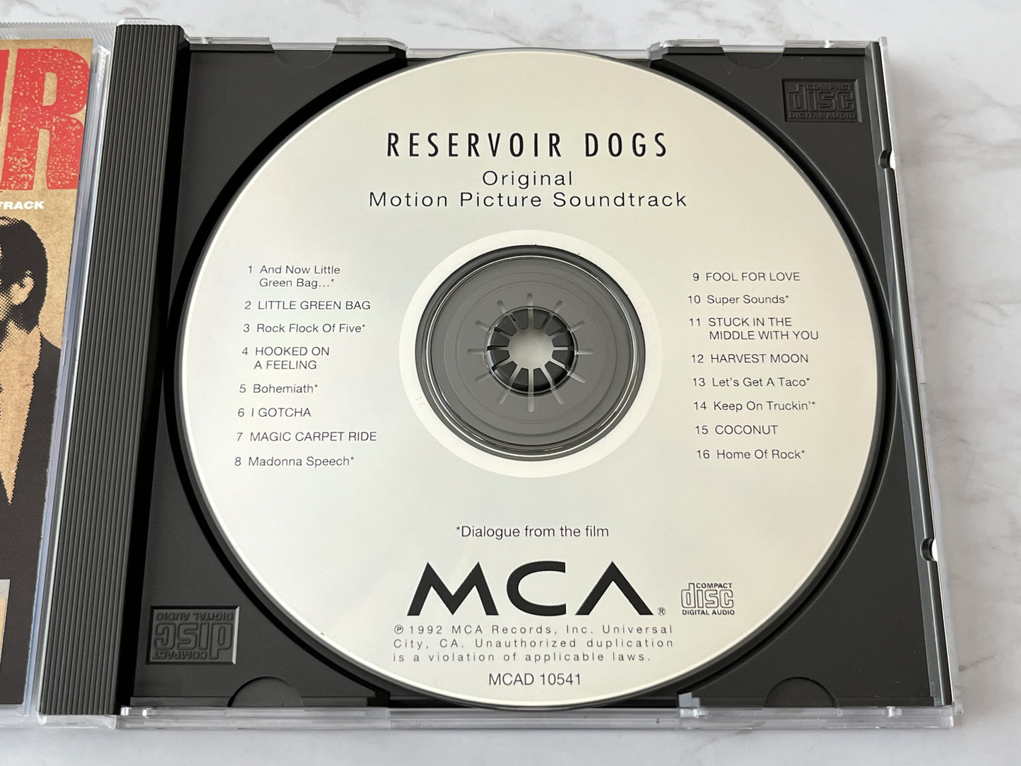 Reservoir Dogs Original Soundtrack (1992) [JVC PRESS]