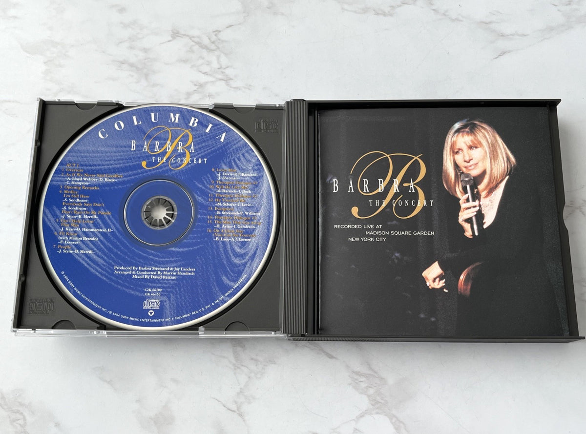 Barbra Streisand – The Concert (1994) [ORIGINAL USA PRESS]