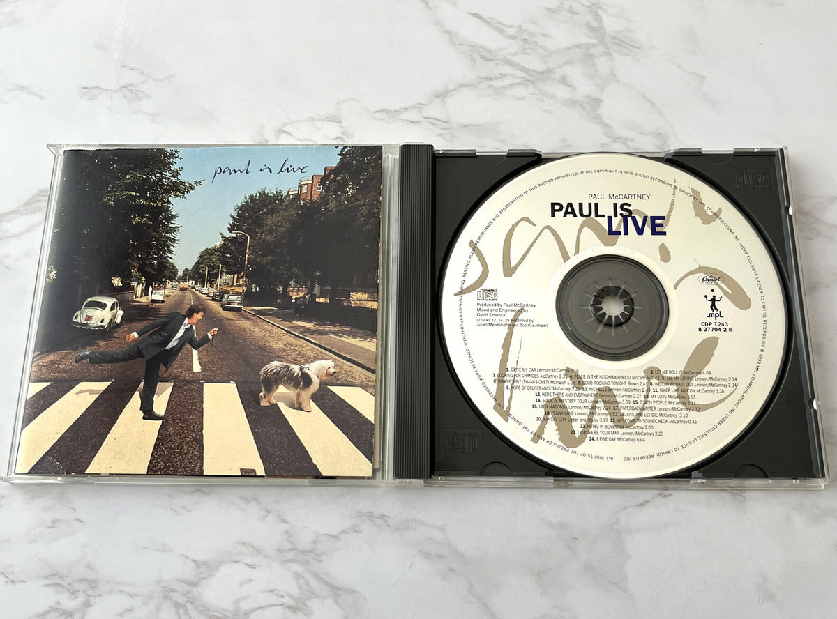 Paul McCartney – Paul Is Live (1993) [ORIGINAL USA PRESS]
