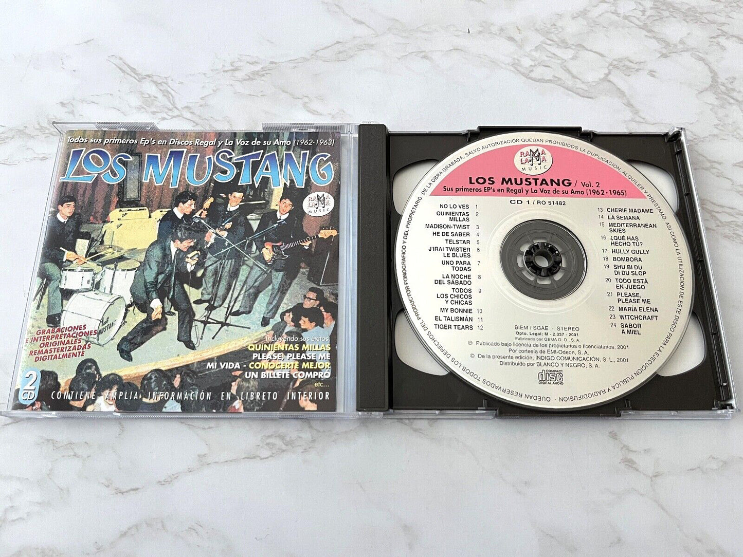 Los Mustang – Sus Primeros EPs En Regal Y La Voz De Su Amo 1962-1965 (2001) [ORIGINAL SPAIN PRESS]