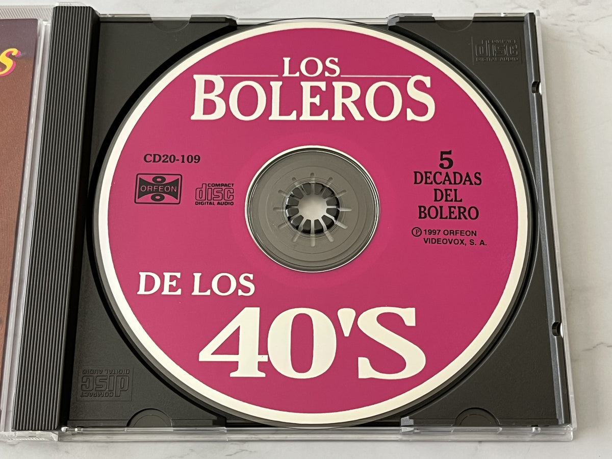 Varios Artistas – Los Boleros de los 40s (1998) [ORIGINAL USA PRESS]