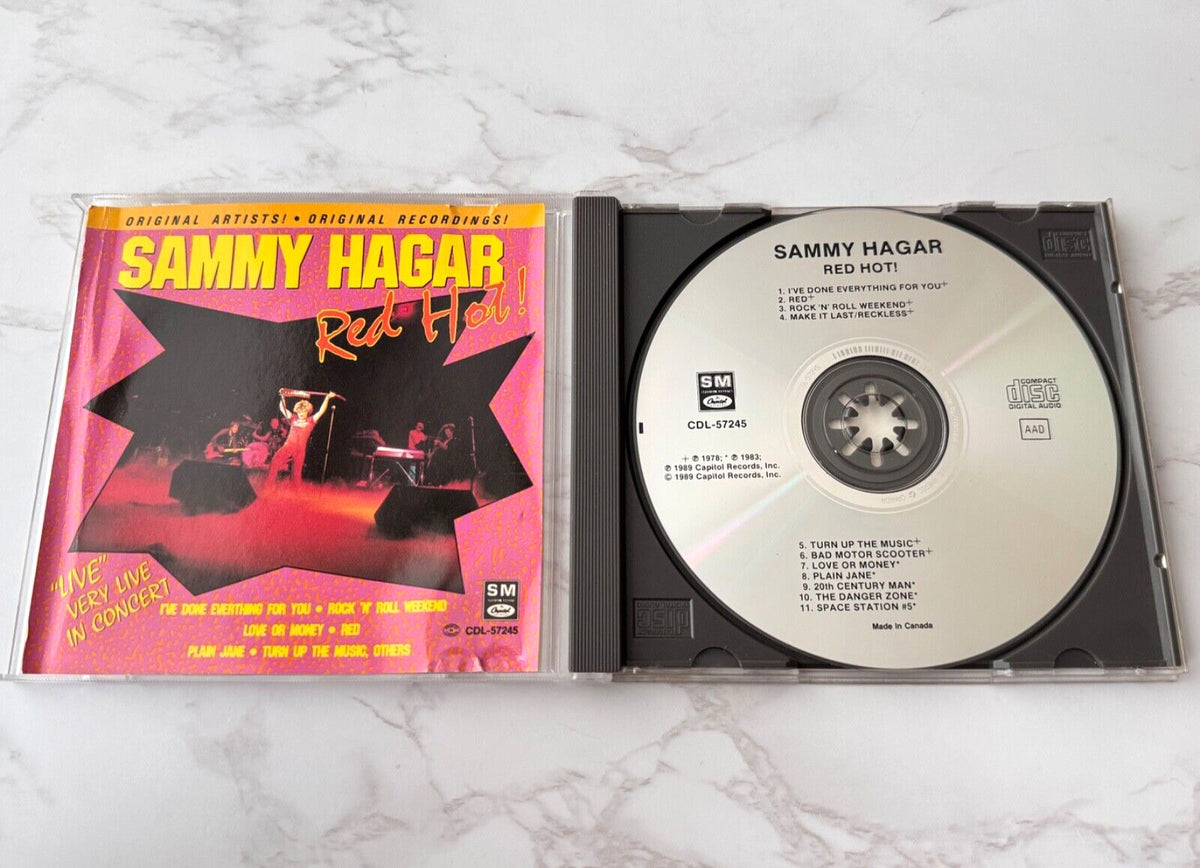 Sammy Hagar – Red Hot (1989) [CANADA PRESS]