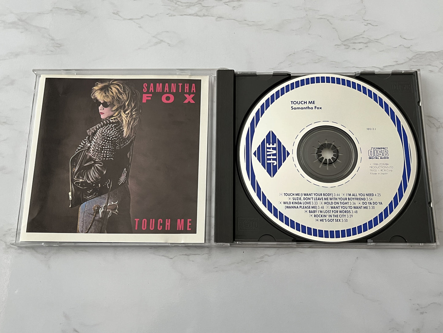 Samantha Fox – Touch Me (1986) [JAPAN TARGET ERA]