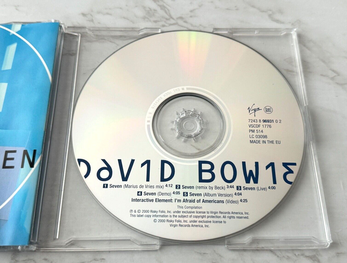 David Bowie – Seven (Maxi Single) (2000) [UK PRESS]