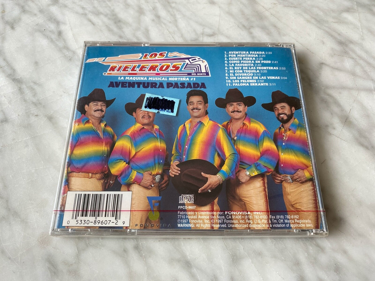 Los Rieleros Del Norte – Aventura Pasada (1997) [ORIGINAL USA PRESS]