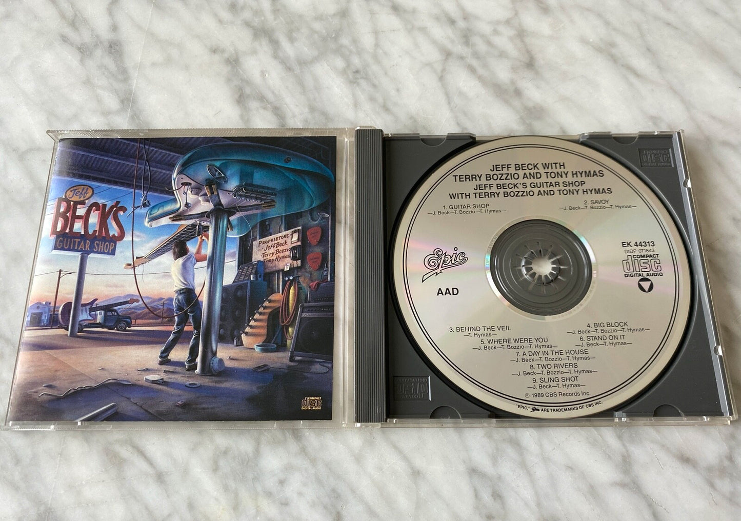 Jeff Beck – Jeff Beck's Guitar Shop With Terry Bozzio And Tony Hymas [DADC PRESS]