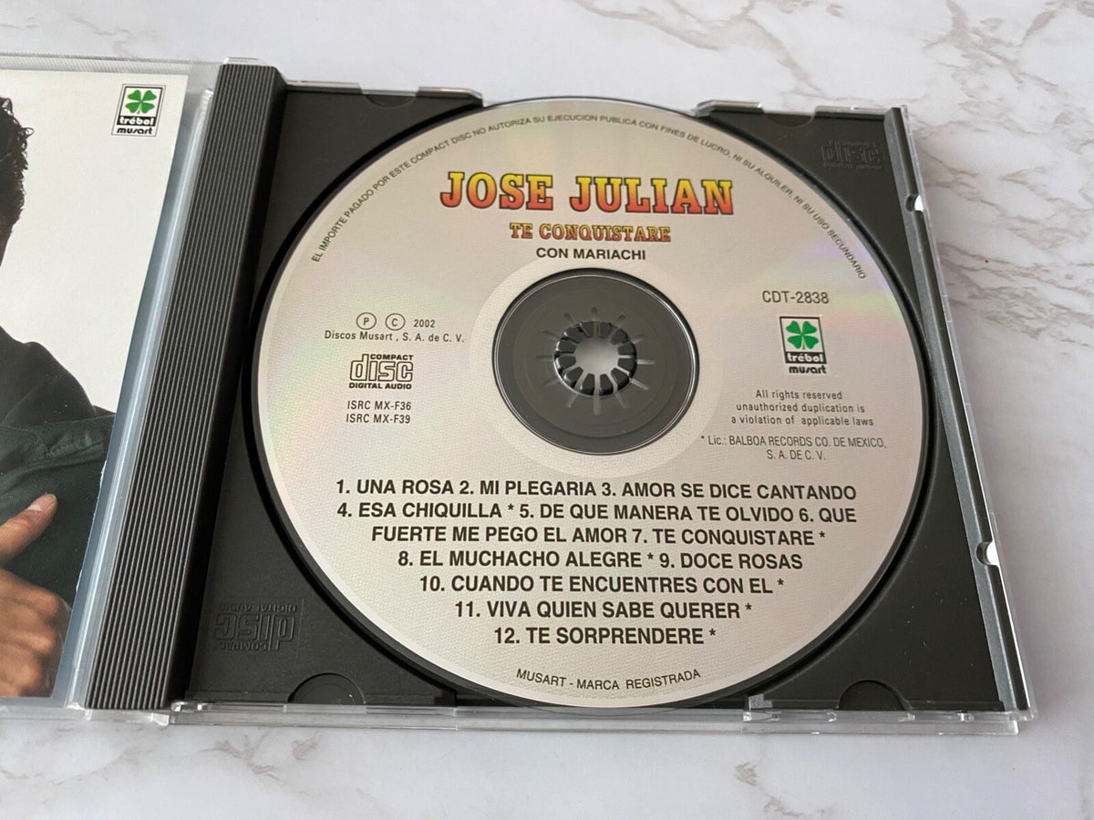 Jose Julian – Con Mariachi Te Conquistare (2002) [ORIGINAL MEXICO PRESS]