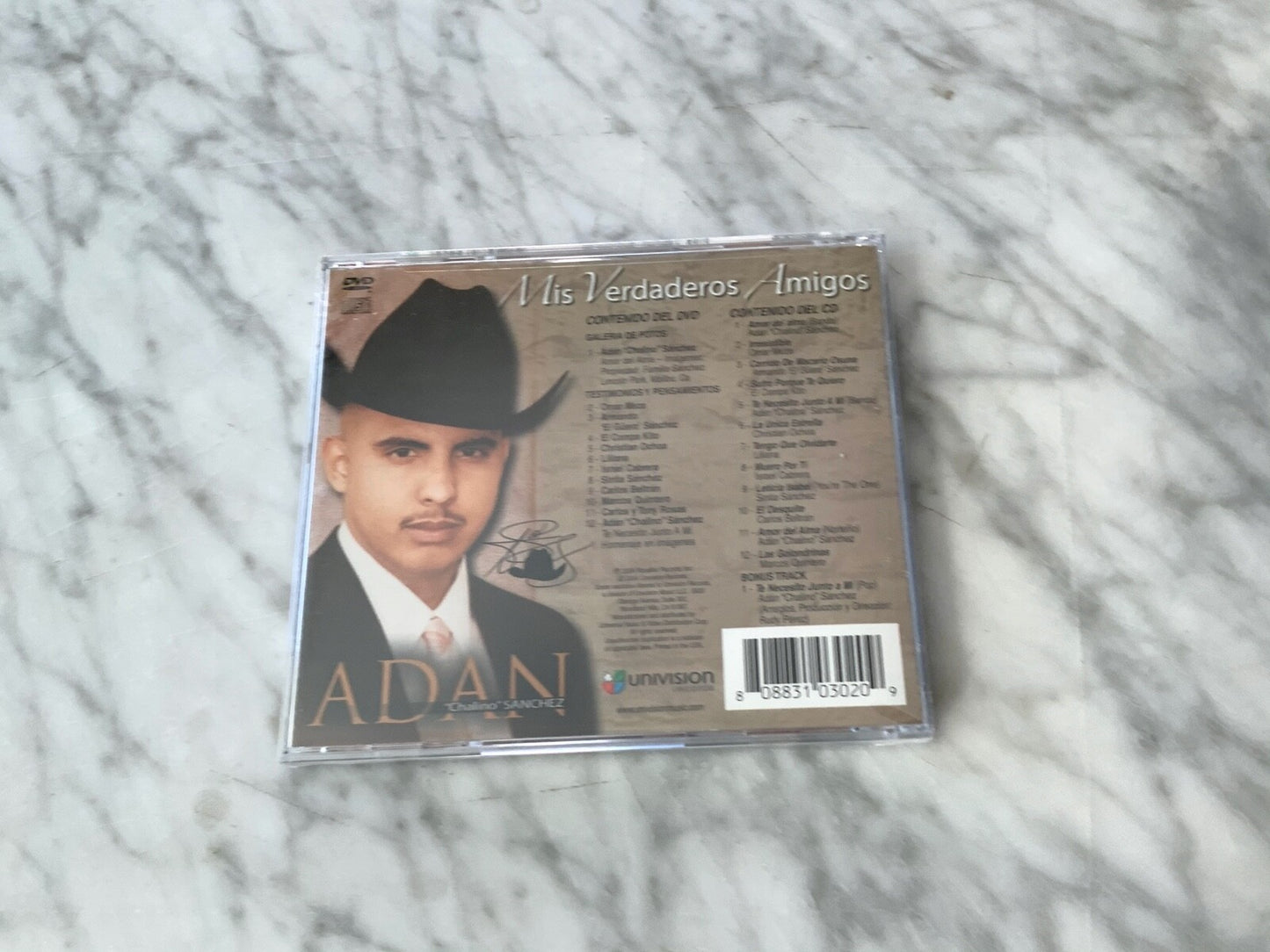 Adan Chalino Sanchez – Mis Verdaderos Amigos (CD/DVD) (2004)