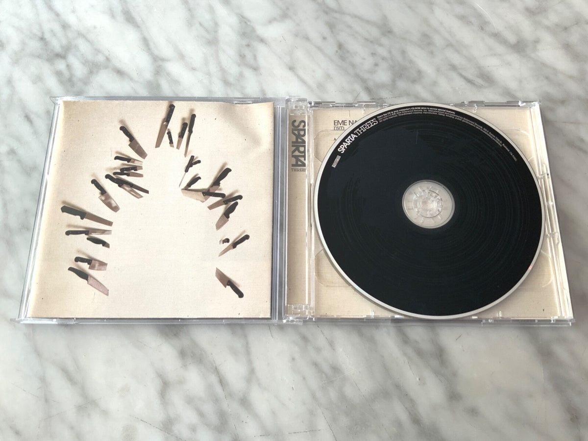 Sparta – Threes (CD/DVD) (2006) [ORIGINAL USA PRESS]