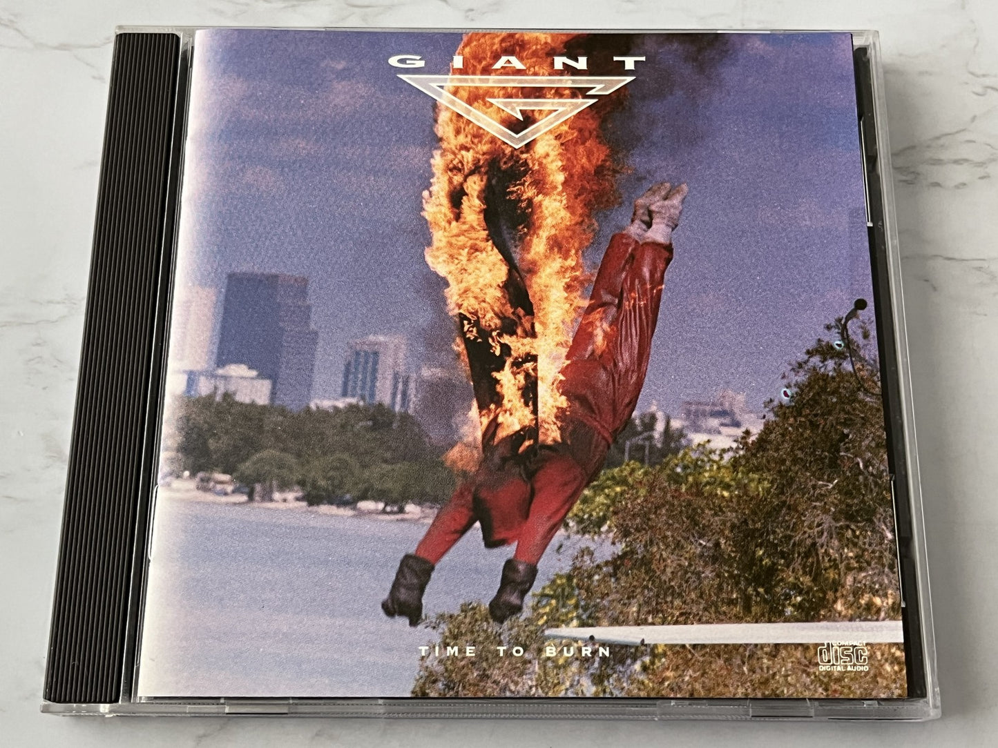 Giant – Time To Burn (1992) [ORIGINAL USA PRESS]