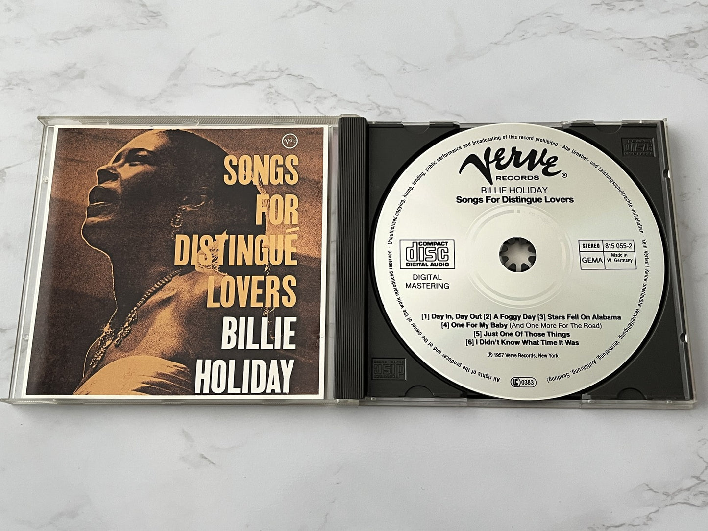 Billie Holiday – Songs For Distingue Lovers (1983) [W GERMANY TARGET ERA]