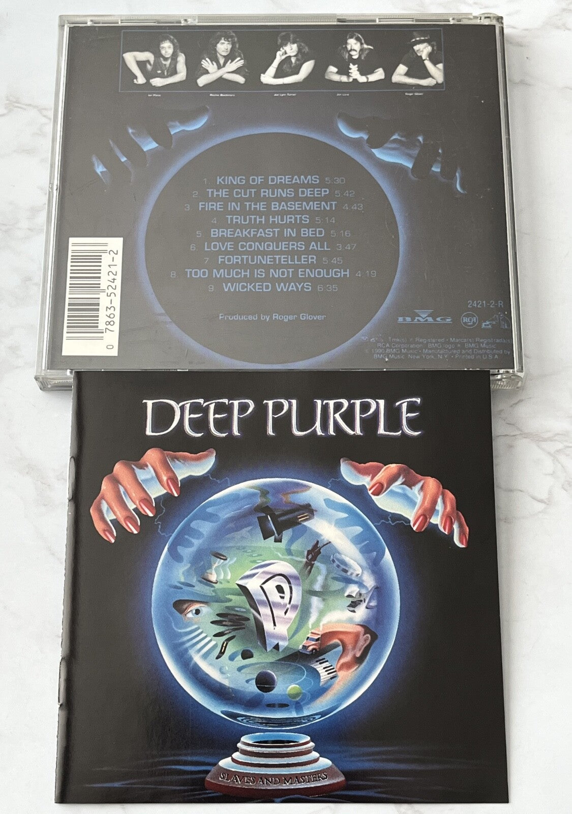Deep Purple – Slaves And Masters (1990) [ORIGINAL USA PRESS]