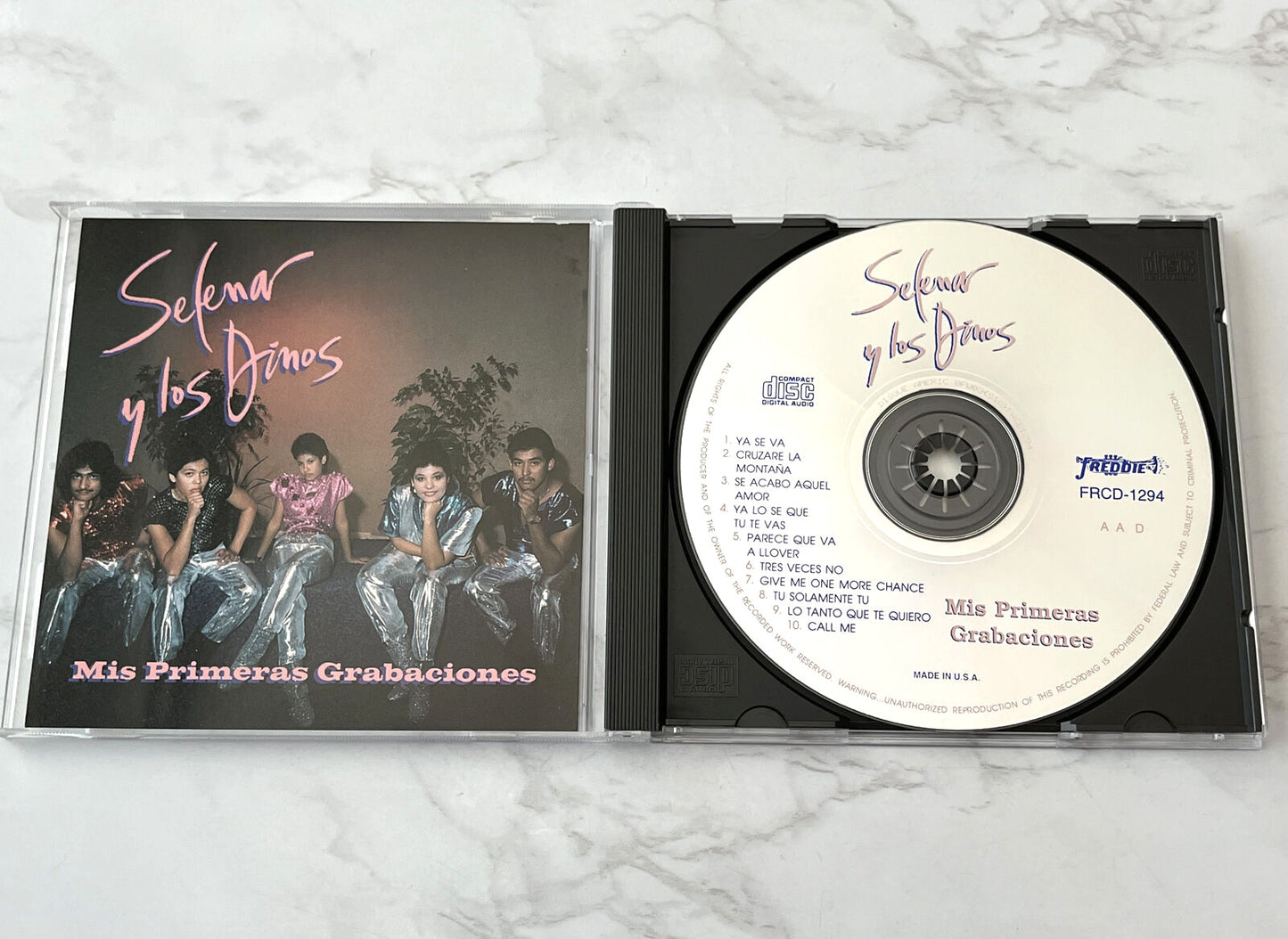 Selena, Selena y los Dinos – Y Los Dinos Mis Primeras Grabaciones (1984) [ORIGINAL USA PRESS]
