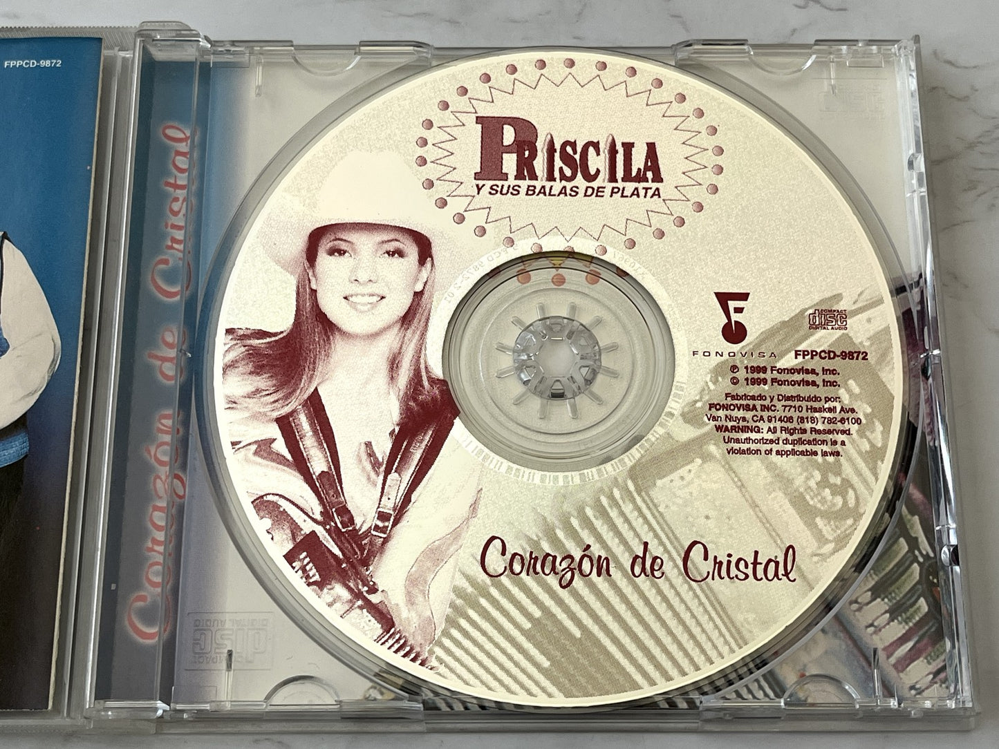 Priscila Y Sus Balas De Plata – Corazon De Cristal (1999) [ORIGINAL USA PRESS]