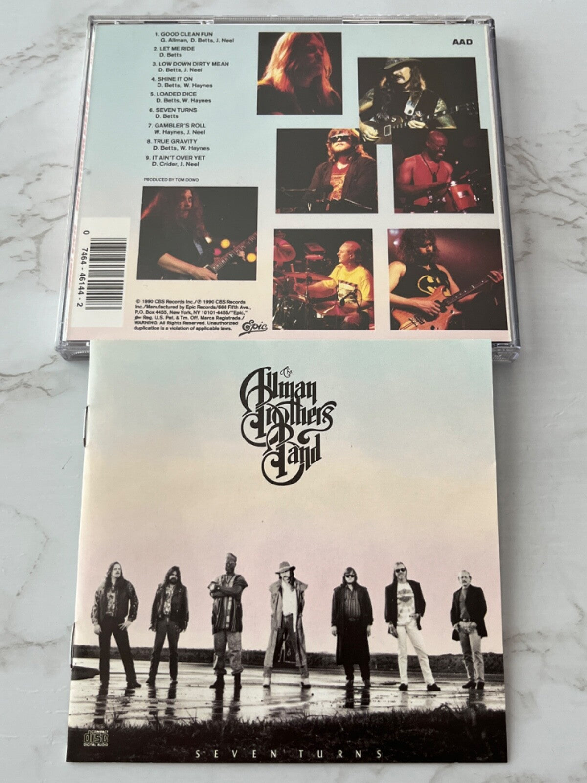 The Allman Brothers Band – Seven Turns (1990) [ORIGINAL USA PRESS]