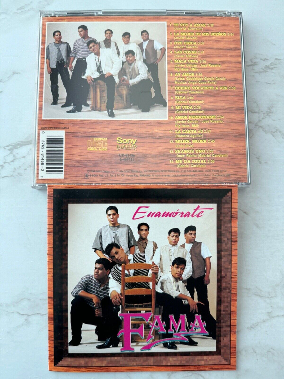 Fama – Enamorate (1994) [ORIGINAL USA PRESS]