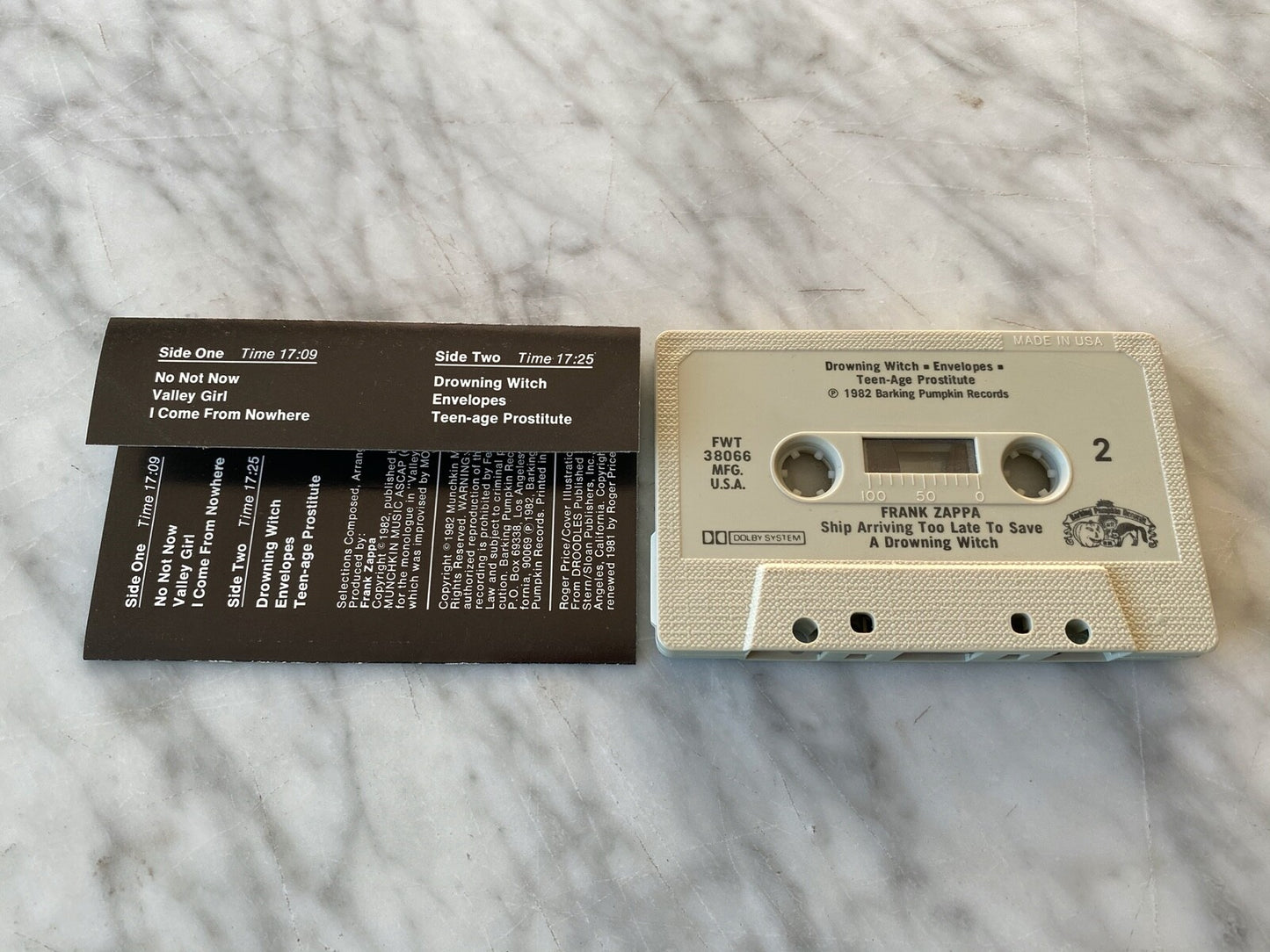 Frank Zappa – Ship Arriving Too Late To Save A Drowning Witch (1982)