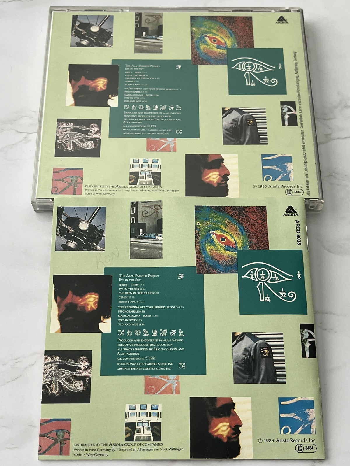 The Alan Parsons Project – Eye In The Sky (1983) [W GERMANY TARGET ERA]