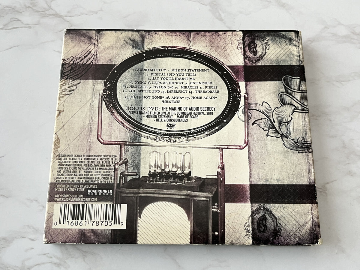 Stone Sour – Audio Secrecy (Deluxe Edition, Digipak, CD/DVD) (2010)