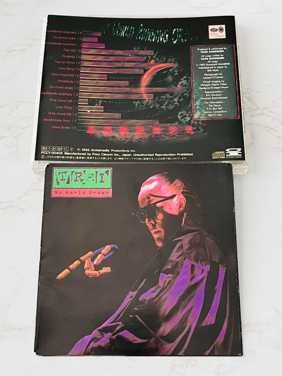 Todd Rundgren – No World Order (OBI) (1993)