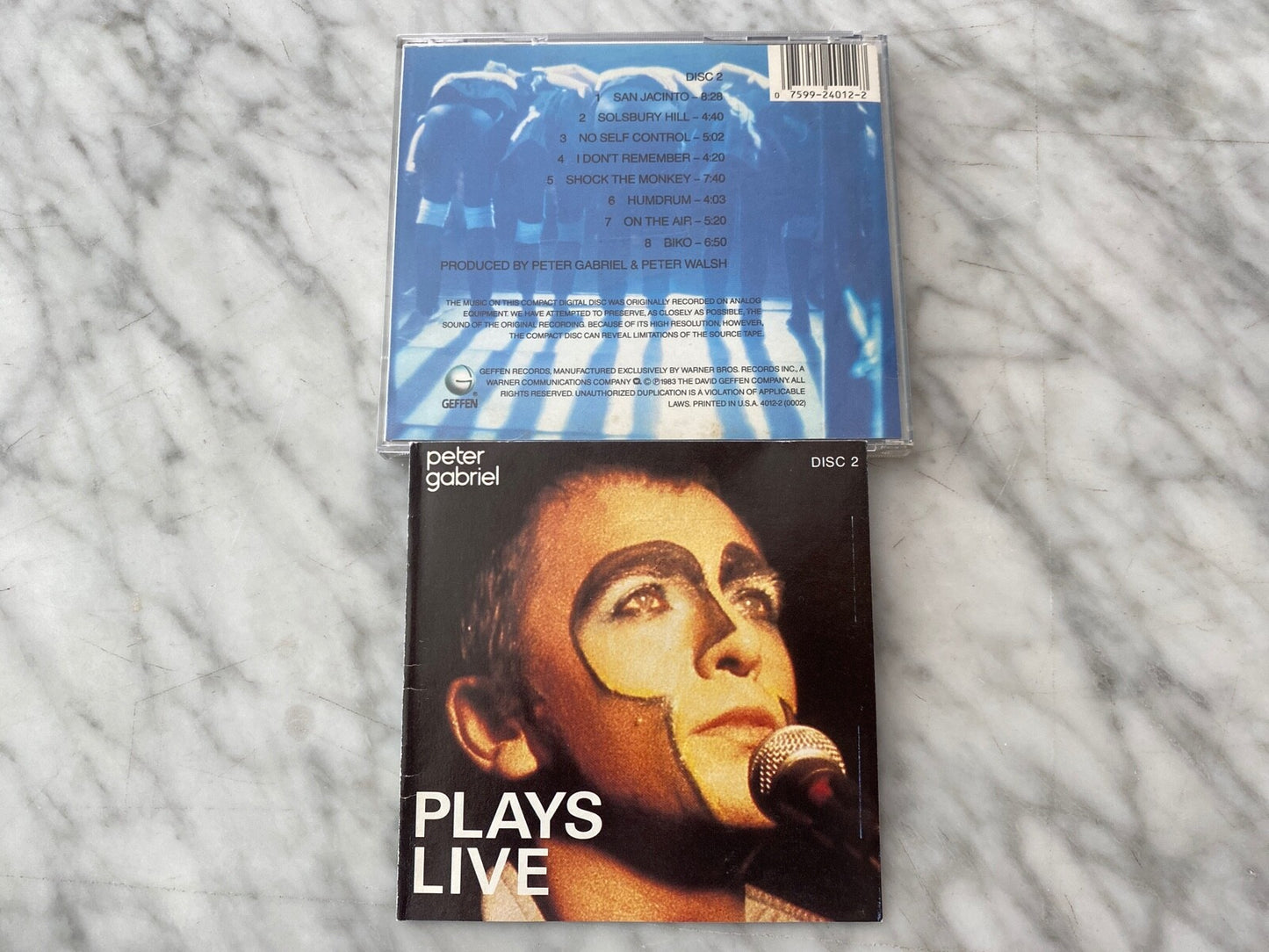 Peter Gabriel – Plays Live [DADC PRESS]
