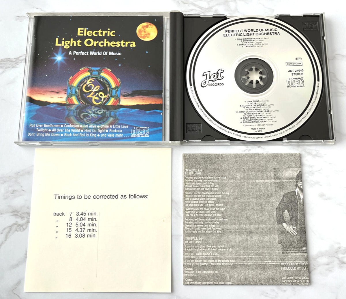Electric Light Orchestra – A Perfect World Of Music (1985)