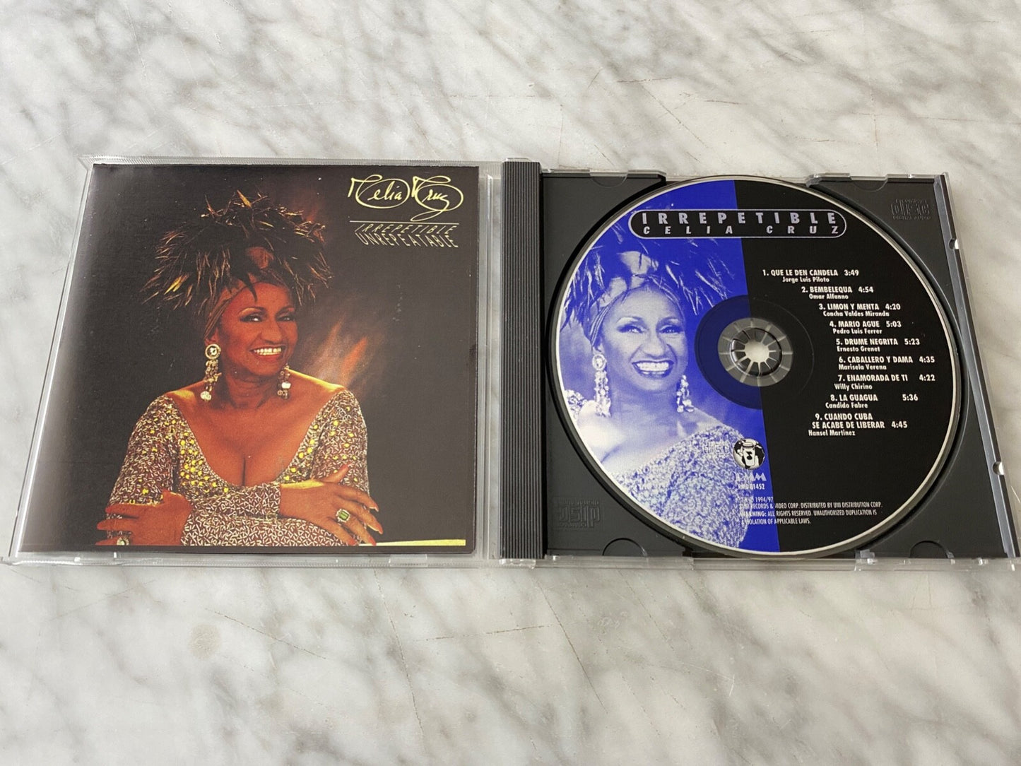 Celia Cruz – Irrepetible (1997) [ORIGINAL USA PRESS]