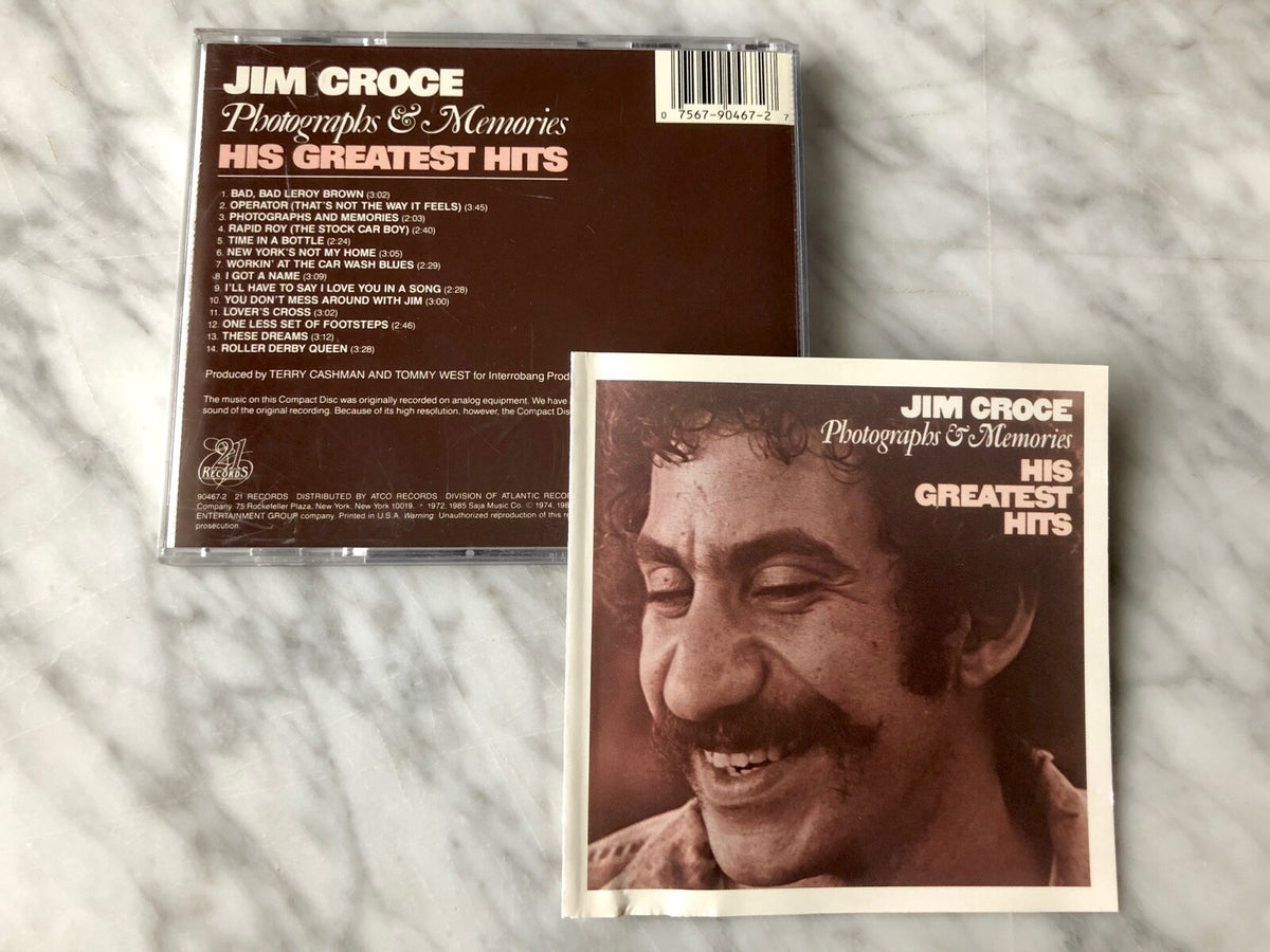 Jim Croce – Photographs & Memories His GREATEST HITS