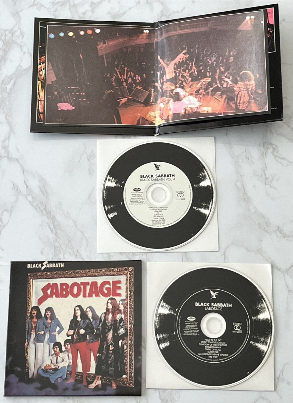 Black Sabbath – The Complete 70s Replica Collection 8 (Numbered, Box Set) (2001) [UK PRESS]