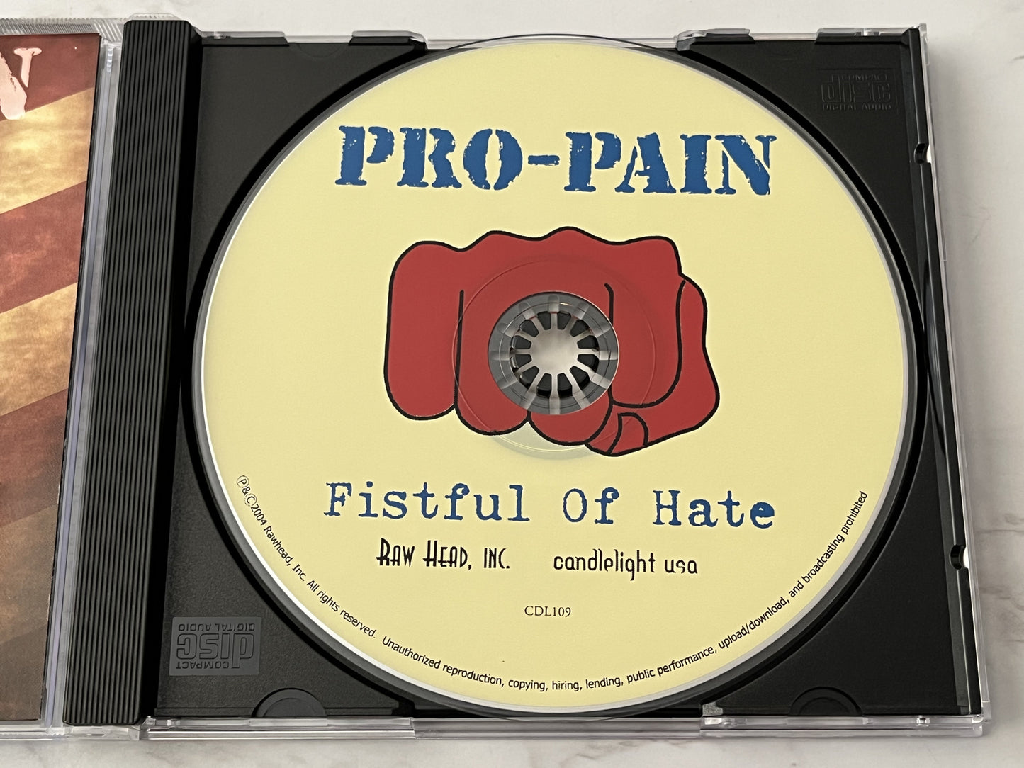 Pro Pain – Fistful Of Hate (2004) [ORIGINAL USA PRESS]