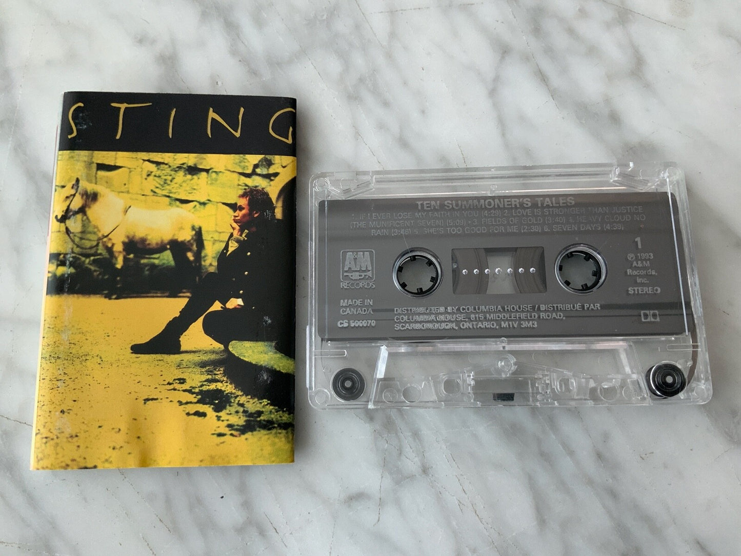 Sting – Ten Summoners Tales (1993) [CANADA PRESS]