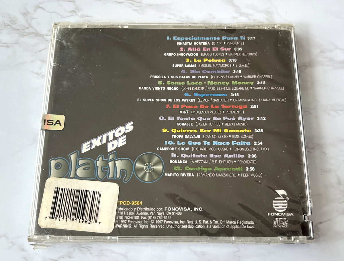 Campeche Show, Tropa Salvaje, Various – Exitos De Platino (1997)