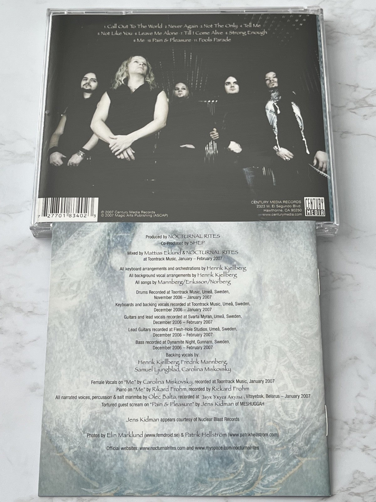 Nocturnal Rites – The 8th Sin (2007) [ORIGINAL USA PRESS]