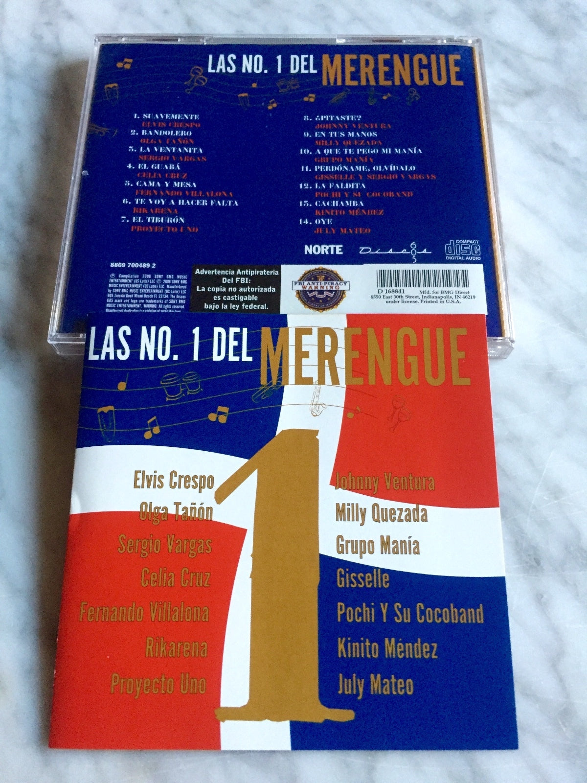 Celia Cruz – Las No 1 Del Merengue (2006)