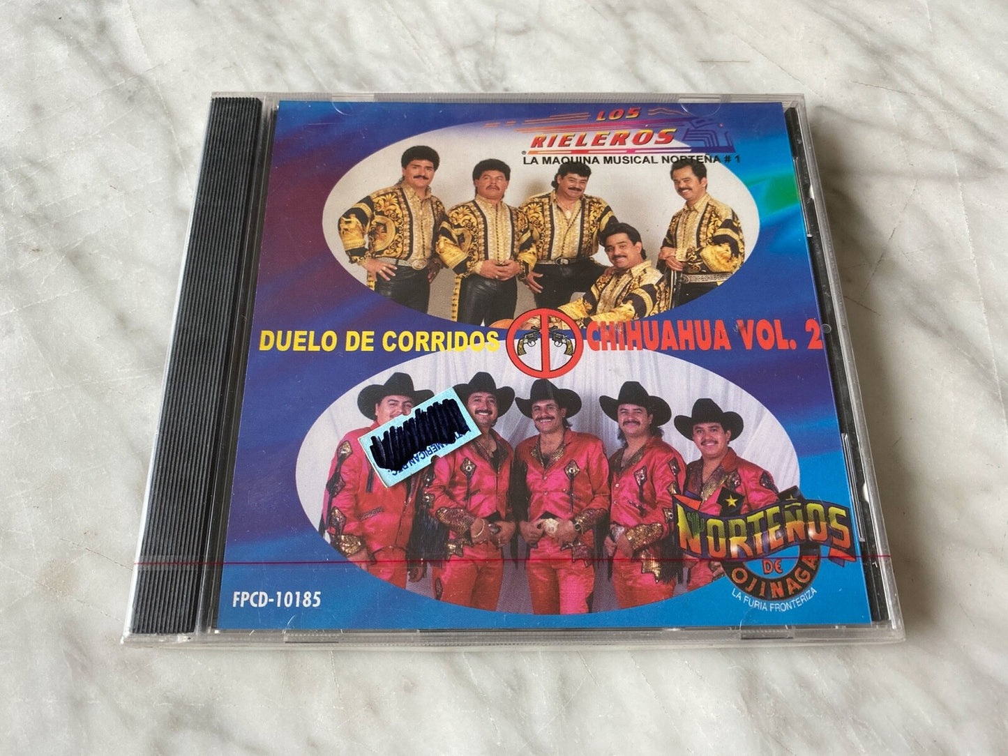Los Rieleros Los Nortenos de ojinaga, Various – Duelo De Corridos Chihuahua Vol. 2 (2000) [ORIGINAL USA PRESS]