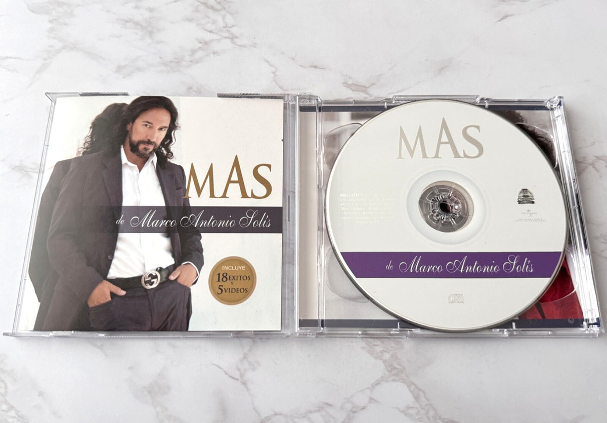 Marco Antonio Solis – Mas (CD/DVD) (2009) [ORIGINAL USA PRESS]
